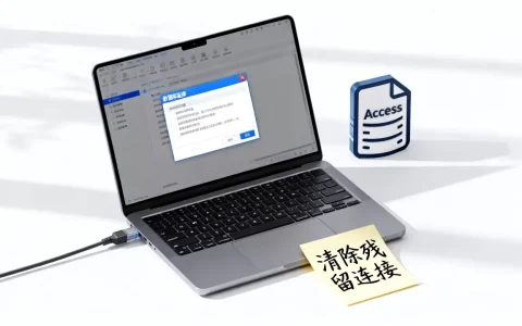 Access查询为何无法删除数据库连接？如何彻底清除残留连接