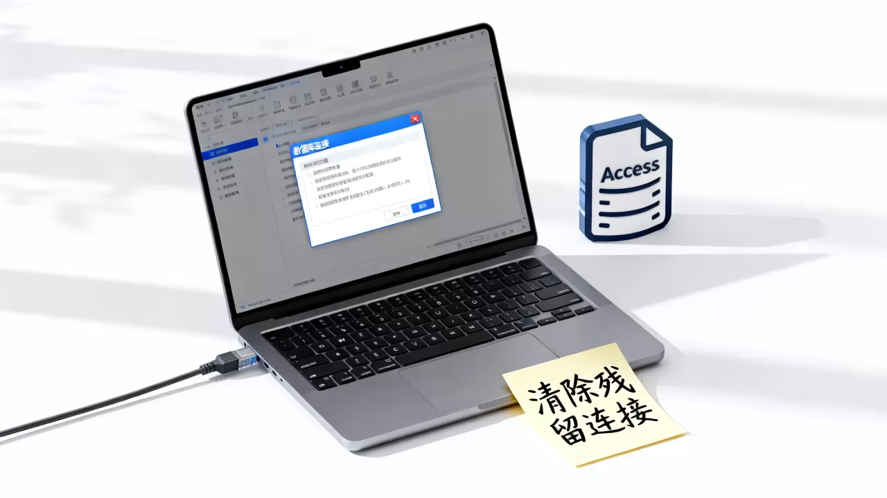 Access查询为何无法删除数据库连接?如何彻底清除残留连接 Access查询为何无法删除数据库连接?如何彻底清除残留连接