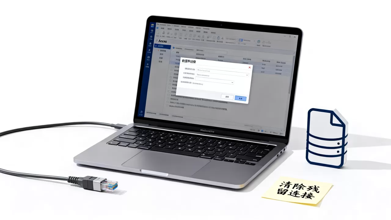 Access查询为何无法删除数据库连接?如何彻底清除残留连接 Access查询为何无法删除数据库连接?如何彻底清除残留连接