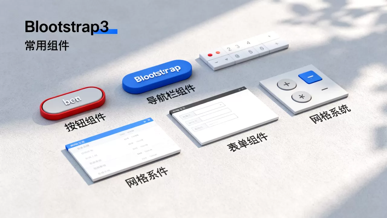 Bootstrap3怎么用?Bootstrap3常用组件有哪些 Bootstrap3怎么用?Bootstrap3常用组件有哪些