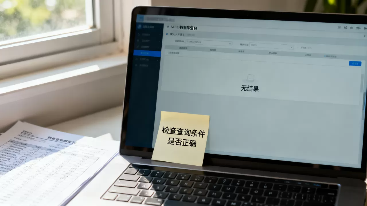 为什么access查询不出数据库？access数据库查询无结果怎么办