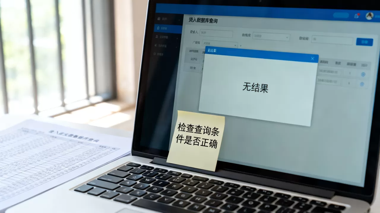 为什么access查询不出数据库？access数据库查询无结果怎么办