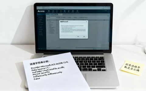 Access数据库连接出错怎么办？Access数据库连接字符串怎么写