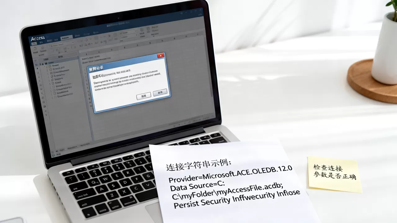 Access数据库连接出错怎么办?Access数据库连接字符串怎么写 Access数据库连接出错怎么办?Access数据库连接字符串怎么写