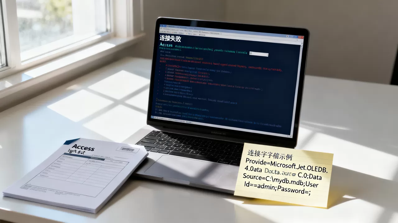 Access数据库连接失败怎么办？Access数据库连接字符串怎么写