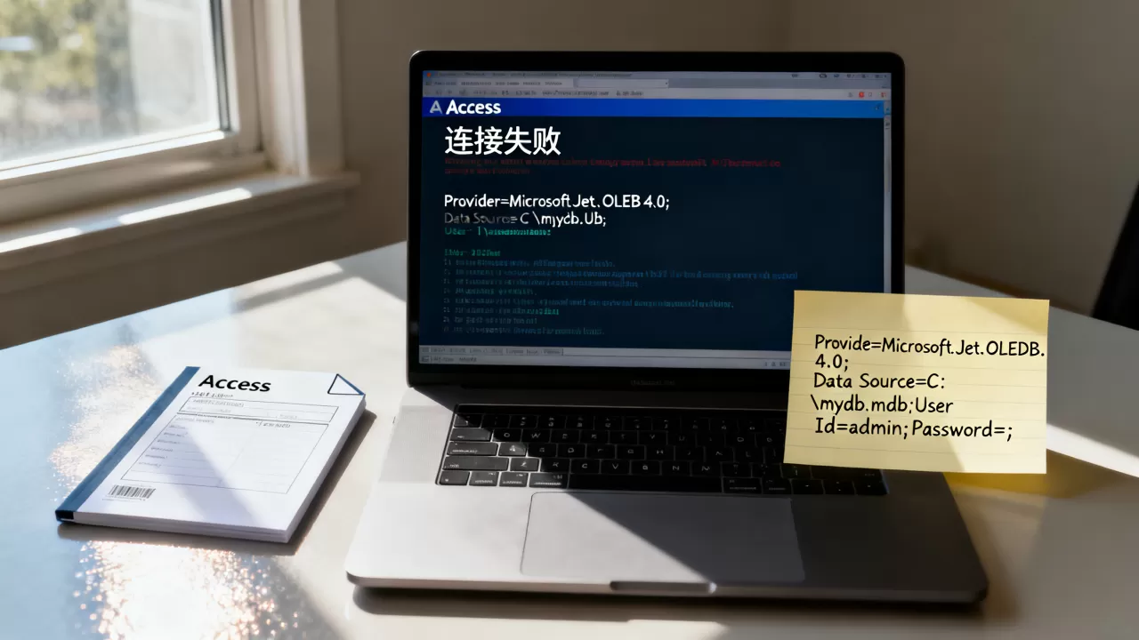 Access数据库连接失败怎么办？Access数据库连接字符串怎么写