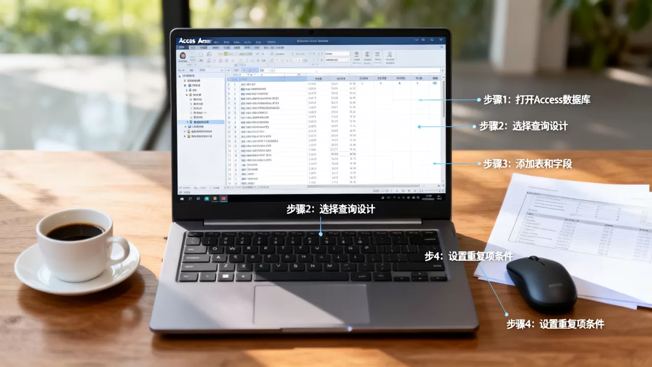 Access如何查找重复数据？access查找重复项的具体步骤