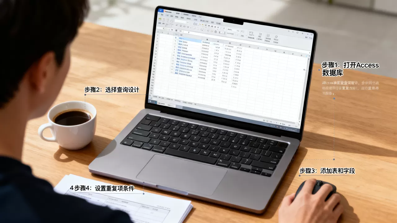Access如何查找重复数据？access查找重复项的具体步骤