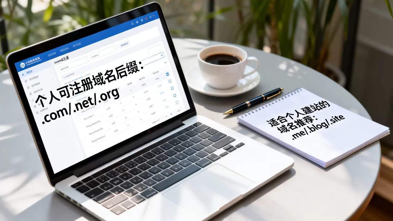 个人能注册哪些域名后缀？哪些域名后缀适合个人建站
