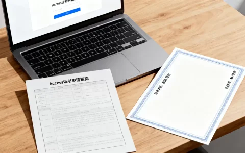 access有证书吗？access证书怎么申请