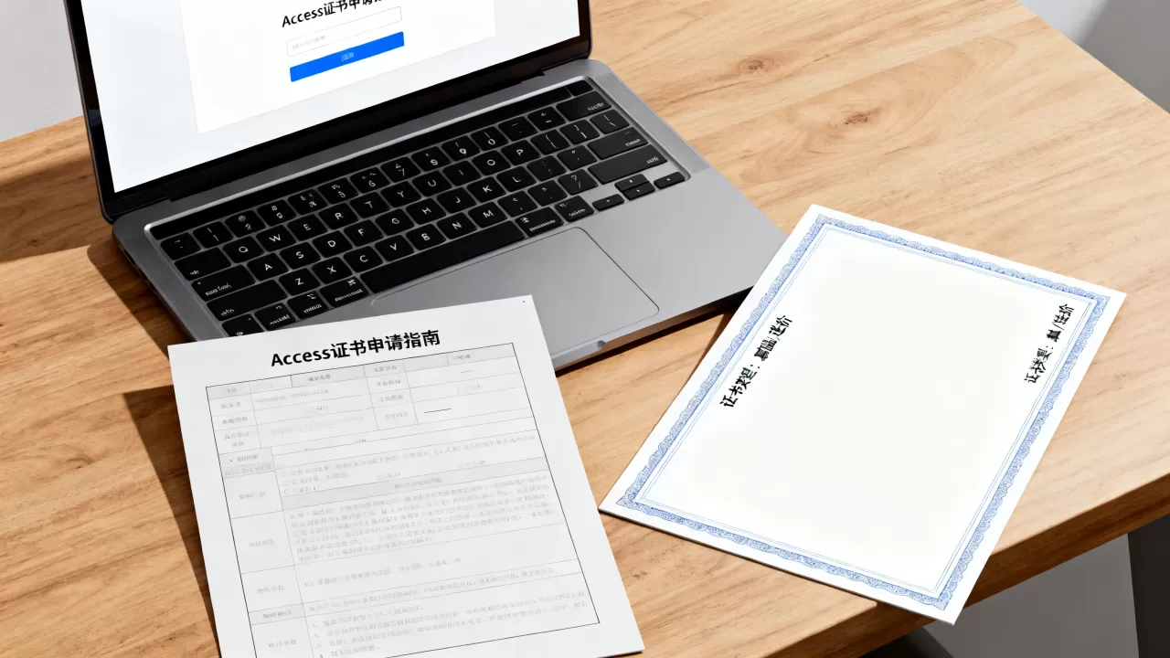 access有证书吗？access证书怎么申请