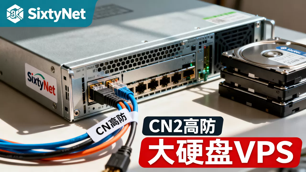 SixtyNet七折VPS值得买吗?美国高防CN2大硬盘VPS推荐 SixtyNet七折VPS值得买吗?美国高防CN2大硬盘VPS推荐