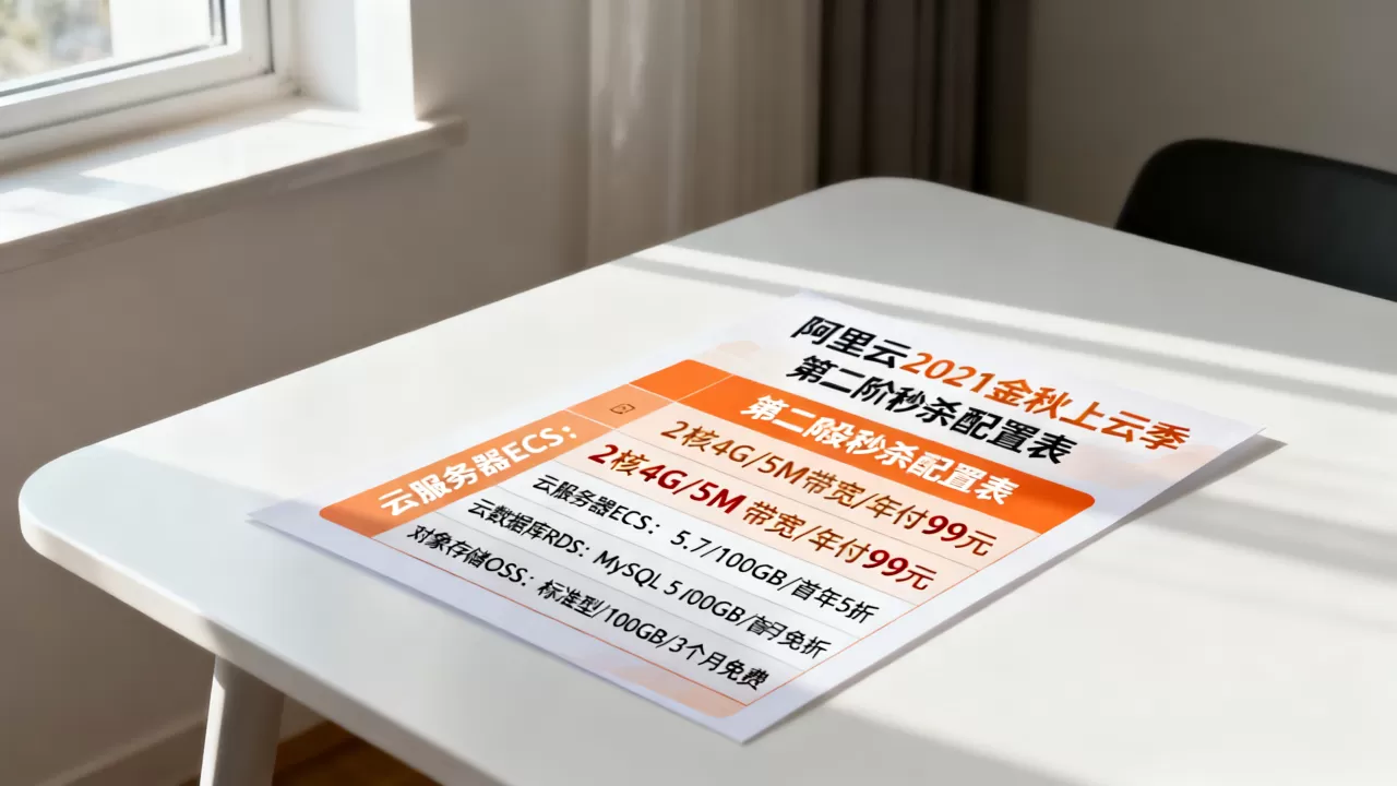 阿里云2021金秋上云季第二阶段秒杀配置表有哪些? 阿里云2021金秋上云季第二阶段秒杀配置表有哪些?
