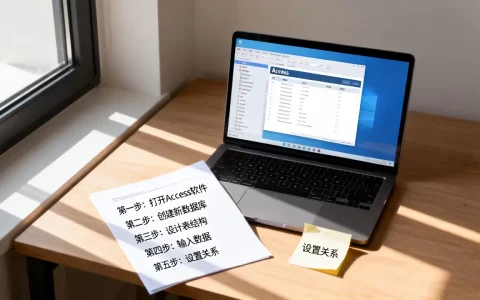 如何用access构建数据库？access数据库创建步骤详解