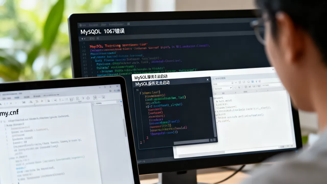 复制MySQL数据库报1067错误怎么办?mysql服务无法启动解决方法 复制MySQL数据库报1067错误怎么办?mysql服务无法启动解决方法