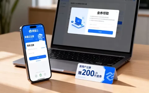 注册阿里云后如何免费领代金券？新用户注册阿里云送多少优惠券