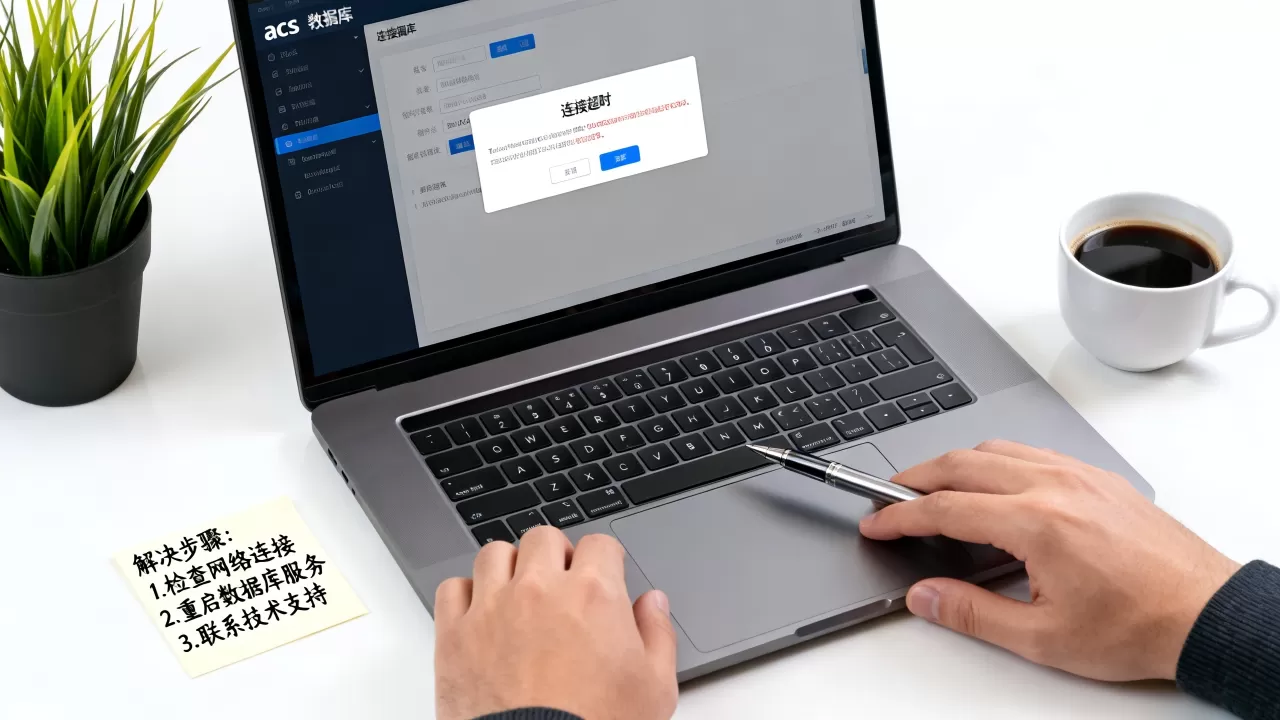 acs数据库使用遇到报错怎么办？acs数据库连接超时怎么解决