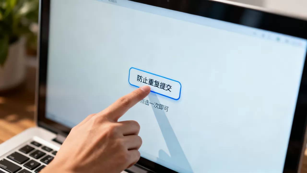 如何防止多次点击?防止按钮重复提交导致数据错误的解决方法 如何防止多次点击?防止按钮重复提交导致数据错误的解决方法