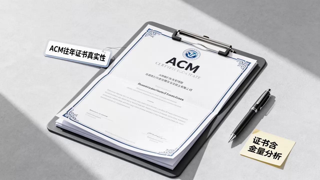 acm往年证书是真的吗?acm证书含金量高吗 acm往年证书是真的吗?acm证书含金量高吗