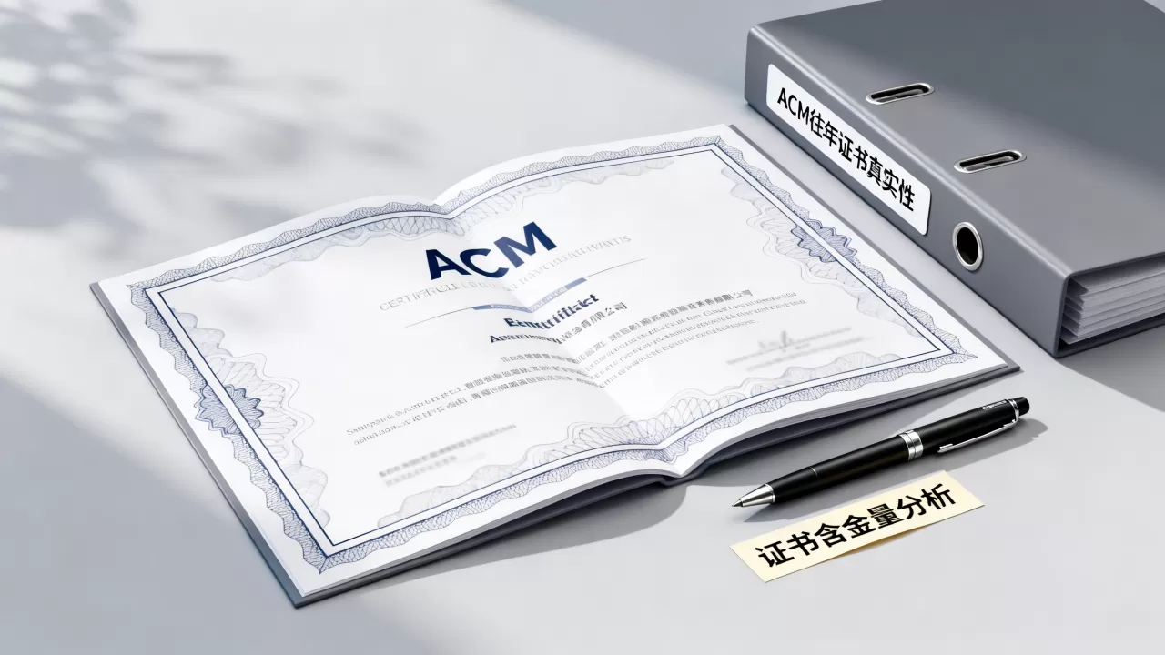 acm往年证书是真的吗?acm证书含金量高吗 acm往年证书是真的吗?acm证书含金量高吗