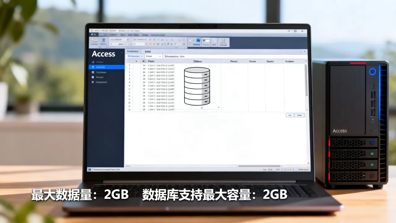 Access最大数据量是多少？Access数据库支持的最大容量