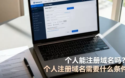 个人能注册域名吗？个人注册域名需要什么条件
