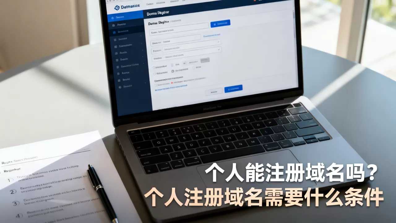 个人能注册域名吗?个人注册域名需要什么条件 个人能注册域名吗?个人注册域名需要什么条件