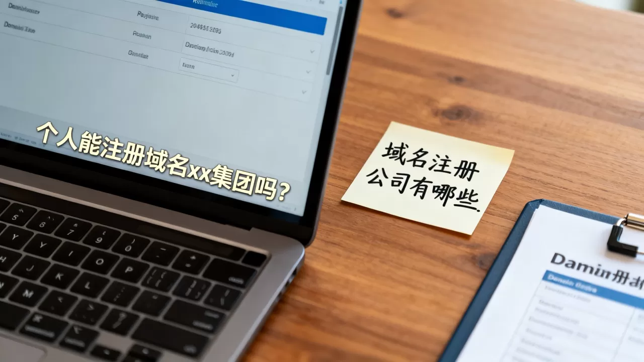 个人能注册域名xx集团吗?域名注册公司有哪些 个人能注册域名xx集团吗?域名注册公司有哪些