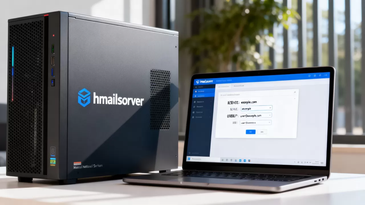 hmailserver邮件服务器怎么配置?如何设置域名和账户 hmailserver邮件服务器怎么配置?如何设置域名和账户