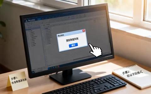 Access更新窗体数据出错怎么办？Access窗体数据更新失败解决方法