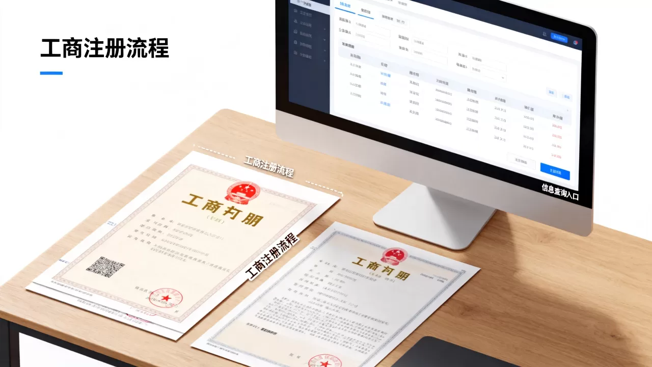 办理工商注册流程复杂吗，企业工商信息查询入口