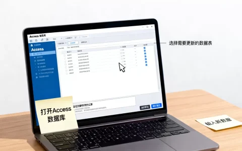 Access数据库数据如何更新？access更新数据的具体步骤