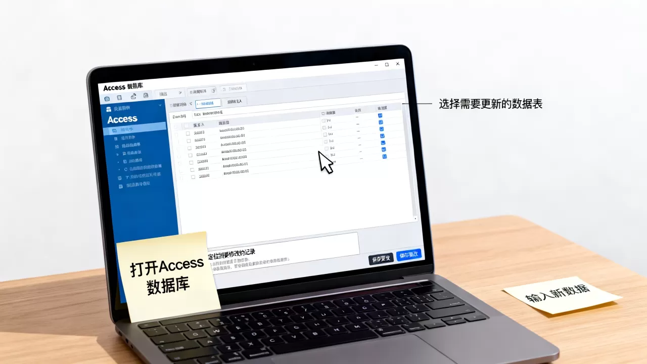 Access数据库数据如何更新?access更新数据的具体步骤 Access数据库数据如何更新?access更新数据的具体步骤