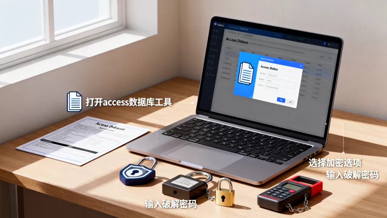 access数据库工具怎么用？access数据库加密破解方法