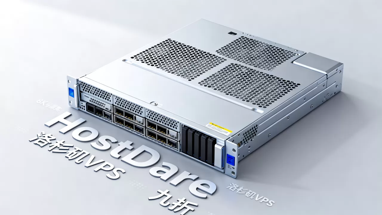 HostDare洛杉矶VPS九折值得入手吗？美国VPS推荐
