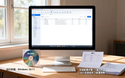 Access数据库运行环境是什么？Access数据库安装配置教程