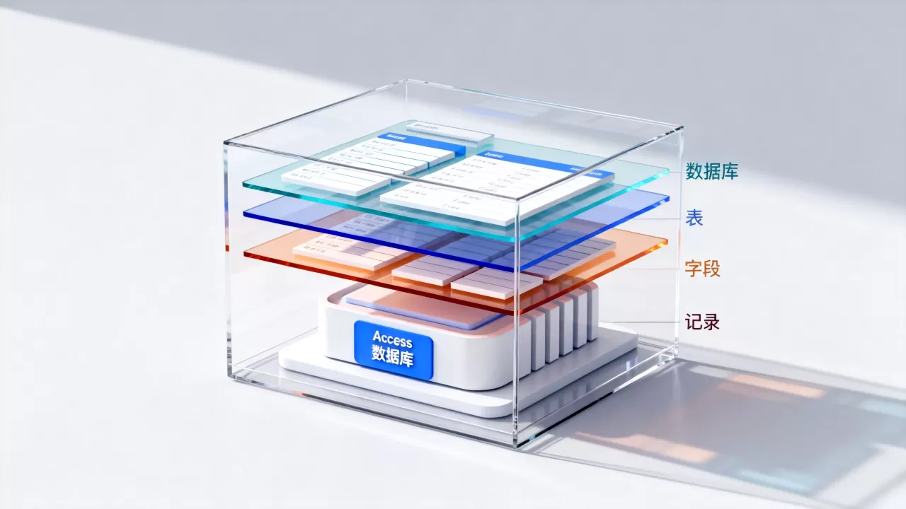 access数据库的结构层次是什么？access数据库结构详解