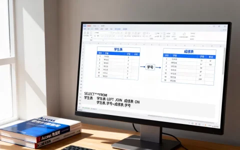 Access数据库左连接怎么用？access数据库左连接语法