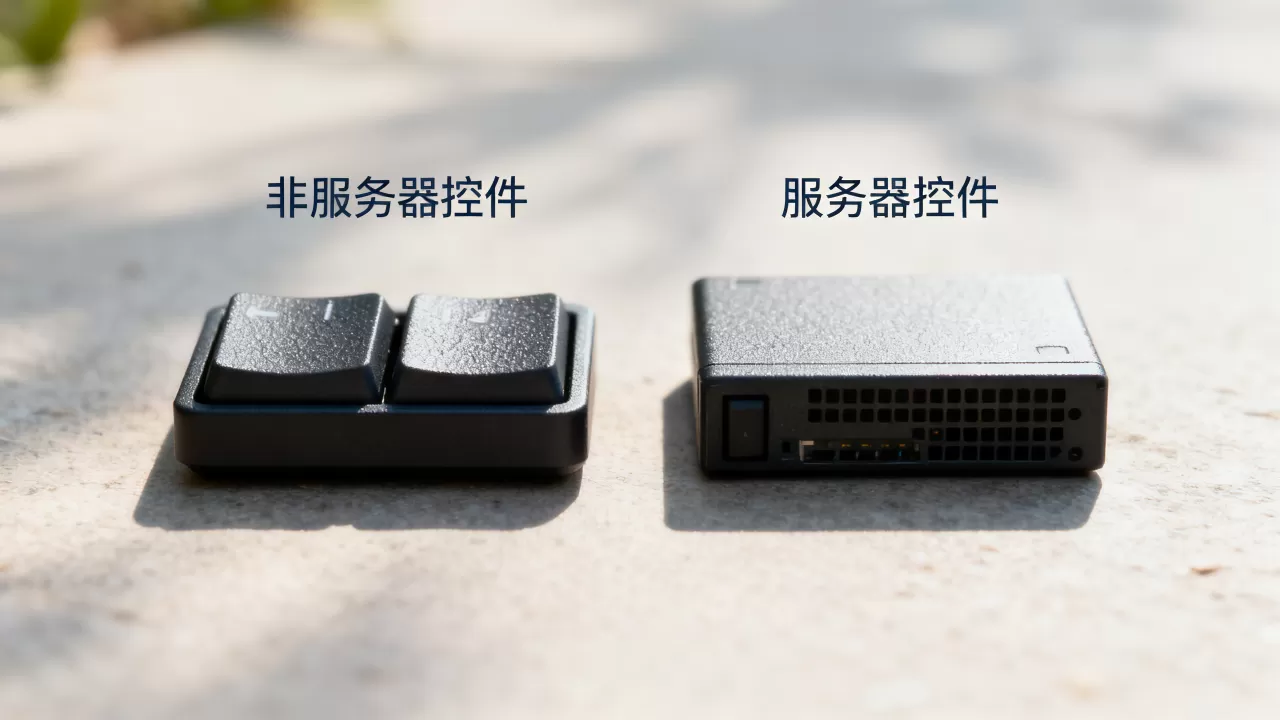 非服务器控件是什么?非服务器控件和服务器控件的区别 非服务器控件是什么?非服务器控件和服务器控件的区别