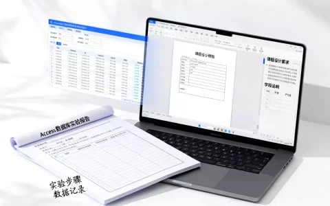 access数据库实验报告怎么做？access数据库课程设计模板