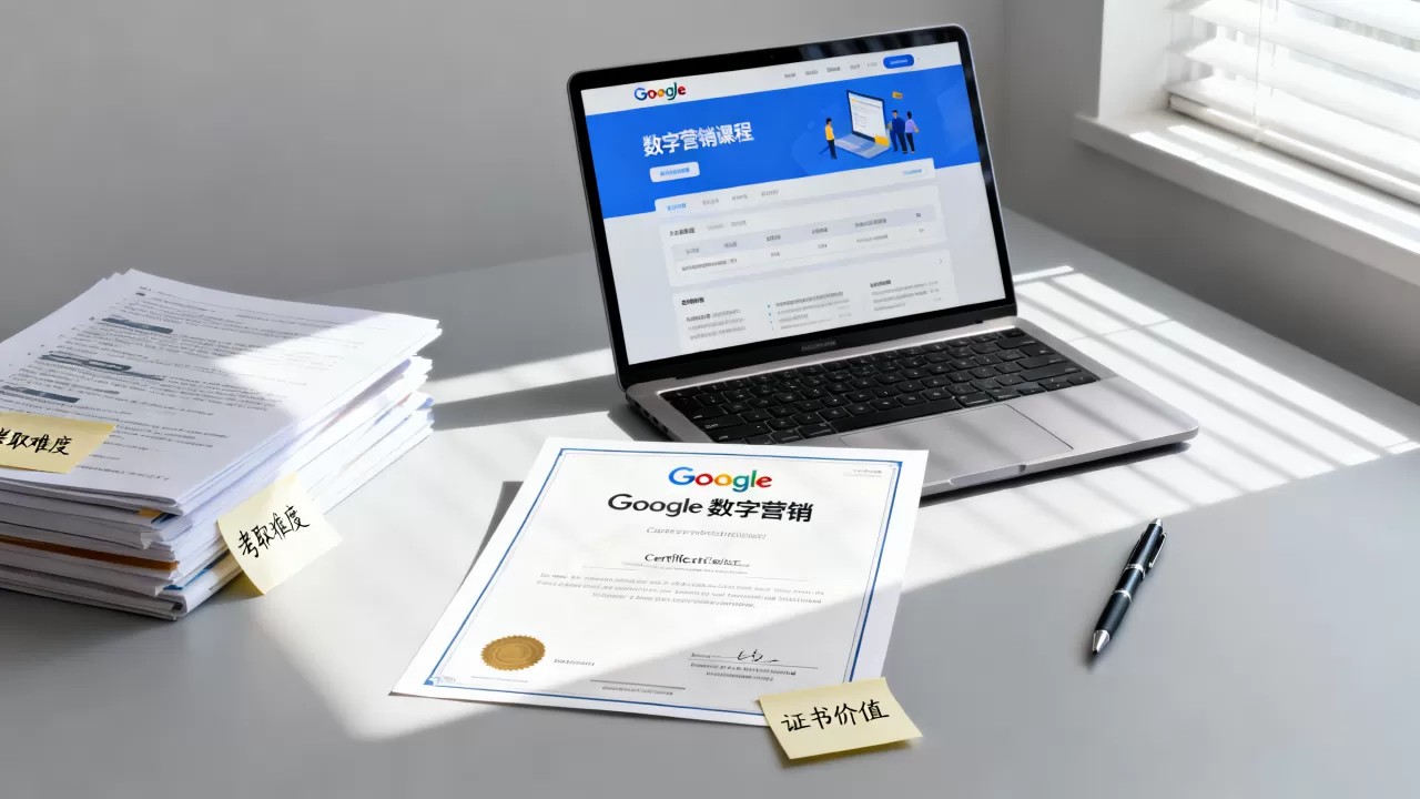 谷歌数字营销证书有用吗？考取谷歌数字营销证书难吗
