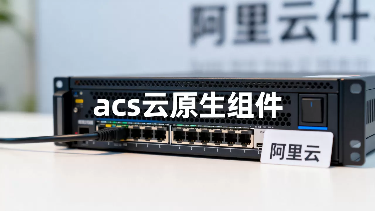 acs云原生组件是什么？阿里云acs云原生组件有哪些