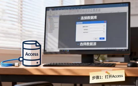Access如何连接数据库？access连接数据库教程