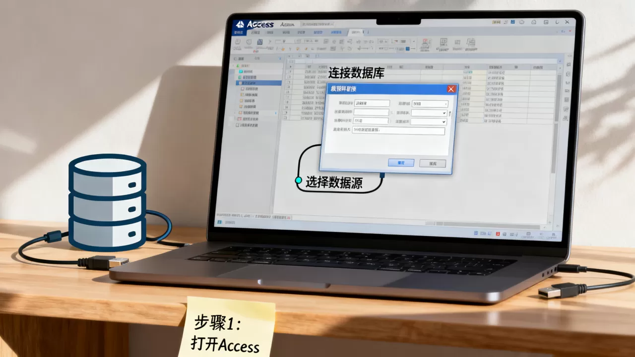 Access如何连接数据库?access连接数据库教程 Access如何连接数据库?access连接数据库教程