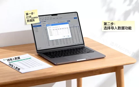 Access数据库表怎么输入？access数据库导入数据教程