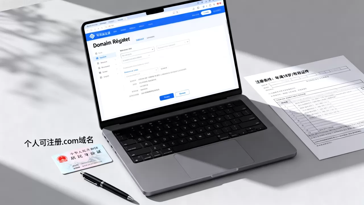 个人能注册com域名吗?注册域名需要什么条件 个人能注册com域名吗?注册域名需要什么条件