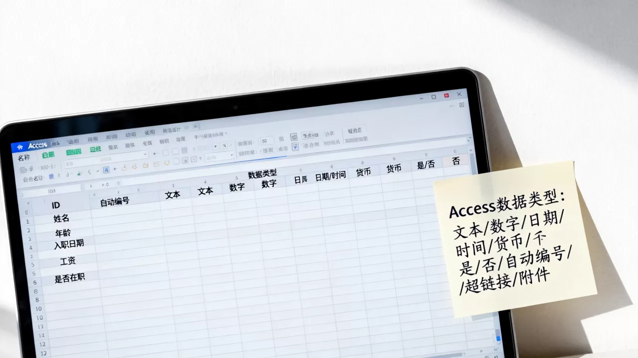 access数据库的类型是什么?access数据库有哪些数据类型 access数据库的类型是什么?access数据库有哪些数据类型