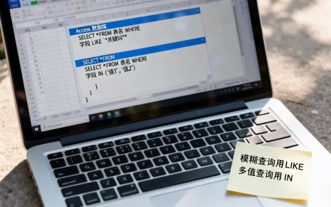 access数据库like和in怎么用，access模糊查询in语句写法