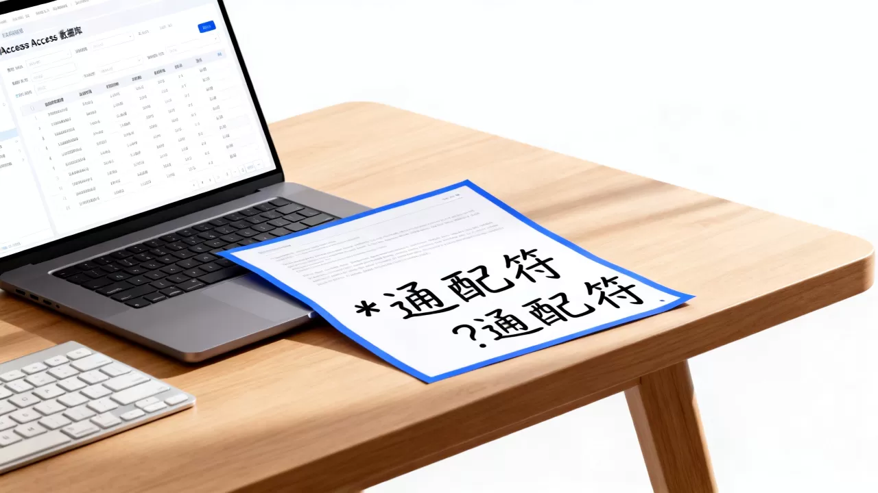 access数据库通配符怎么用？access数据库模糊查询通配符