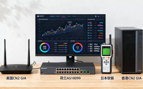搬瓦工哪条线路最快？美国CN2 GIA日本软银荷兰AS10099香港CN2 GIA套餐对比